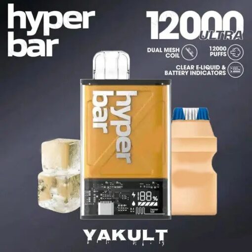 Hyperbar Ultra 12000 Puffs ยาคูลท์ Yakult